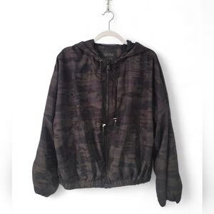 Sanctuary Black Camo Windbreaker